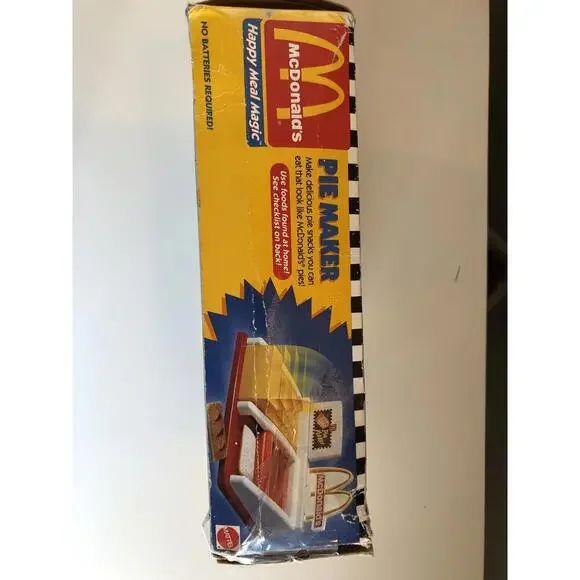1993 Vintage McDonald's Mattel Lot; Fry, Pie, Nugget, Fountain, Hamburger. - Picture 3 of 15